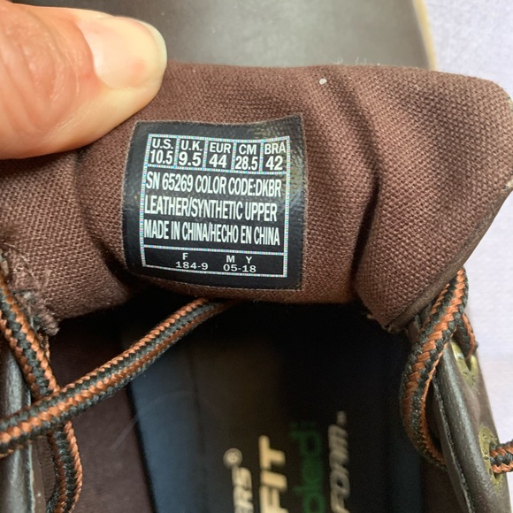 Men’s Sketchers Lanson-Vernes Oxford casual shoe - size 10.5 - Picture 5 of 6